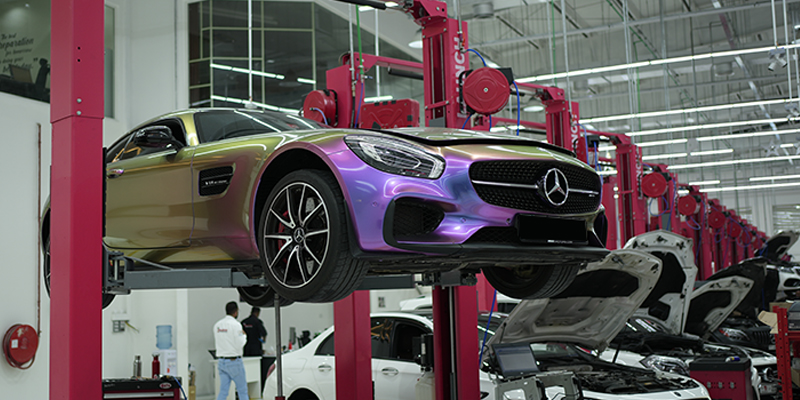 mercedes engine repair