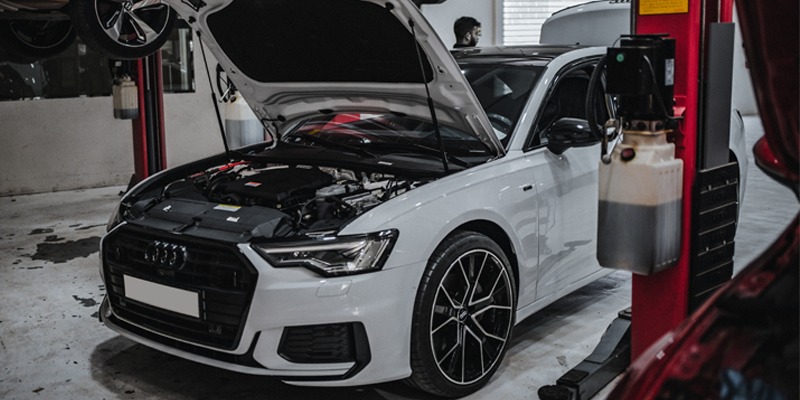 Audi engine repair