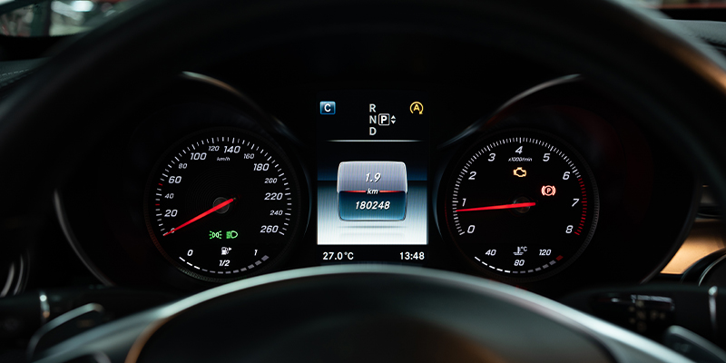 common dashboard warning