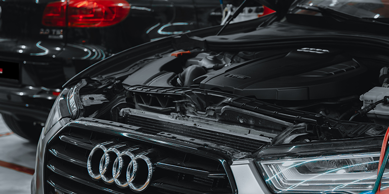 Audi engine overheating