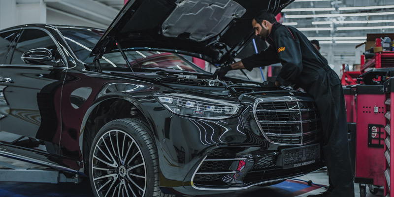 Mercedes engine sound