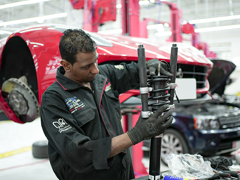 suspension troubleshooting